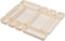Backerysupply Set Of 12 Beige Color Plastic Desk Drawer Organizers For Makeup Bathroom Office Kitchen Vanity Drawer Storage Box Container...