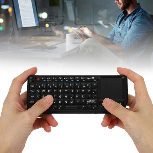 2.4G Pocket Mini Keyboard Mini USB Keyboard with Touchpad Mouse for Windows 2000 / XP/Vista / 7 / OS 10.x...