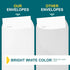 9x12 Envelopes Self Seal - 20 Pack - Open End White Mailing Envelopes for Catalogs, Presentations, Oversized Documents - Self Sealing Envelopes wi...