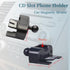 CD Slot Car Phone Holder Mount for Car Magnetic Mount Compatible with Case iPhone 15/14/13/12 Pro Max Plus Mini Smartphone 17.2mm Ball Adapter CD ...