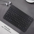Mini Keyboard, Spanish Keyboard 78 Keys, Multifunctional Keyboard Touchpad Keyboard Storage & Presentation Materials...