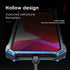 Kowauri Metal Case for iPhone 12 Pro Max,Gundam Aluminum Metal Shock Proof Frame Bumper Double Color Oxidation Aluminum Metal Case Cover for iPhon...