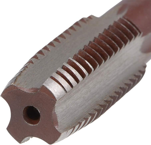uxcell Metric Hand Tap M16 Thread 2 Pitch 4 Straight Flutes H2 Alloy Tool Steel Bottom & Taper Screw Tap Set Tapping Tools for Repairing 1 Pair...