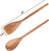2PCS Acacia Wooden Spoons For Cooking-14 Inch Smooth Finish Cooking Spoons-Comfortable Grip Wood Spoons for Cooking - Non-Stick Cooking Utensils (...