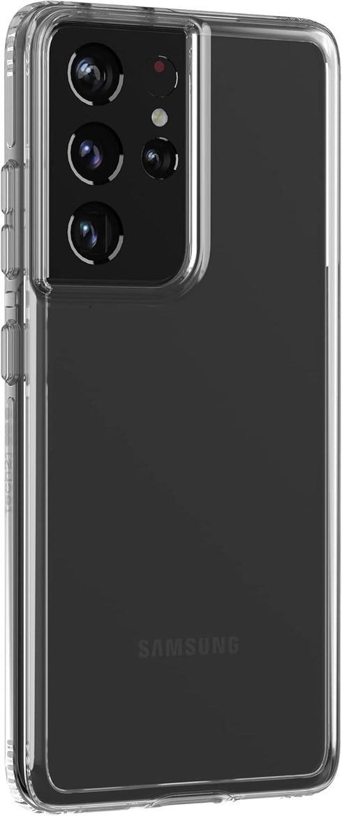 tech21 EvoClear for Samsung S21 Ultra 5G - Phone Case with 12 ft. Drop Protection...