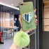 Makeup Mirror Mobile Phone Case, Luxurious Bling Heart-Shaped Mirror Phone Case for iPhone (11, Light Green)......
