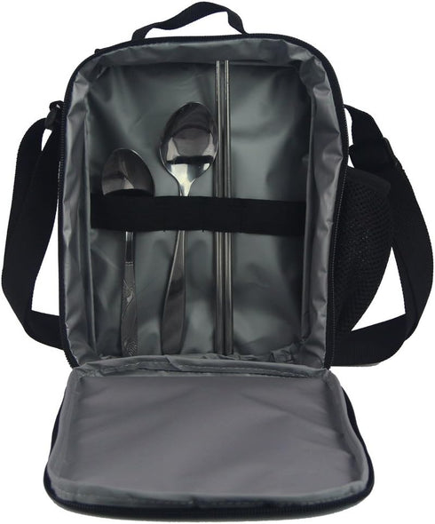 CAIWEI Galaxy Lunch Bag Insulated Lunch Box Cooler Bag (Starry sky 1)...