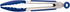 Tovolo Mini Silicone Easy-Grip Tongs, Non-Slip Handle, 8.25 Inches, Blue...