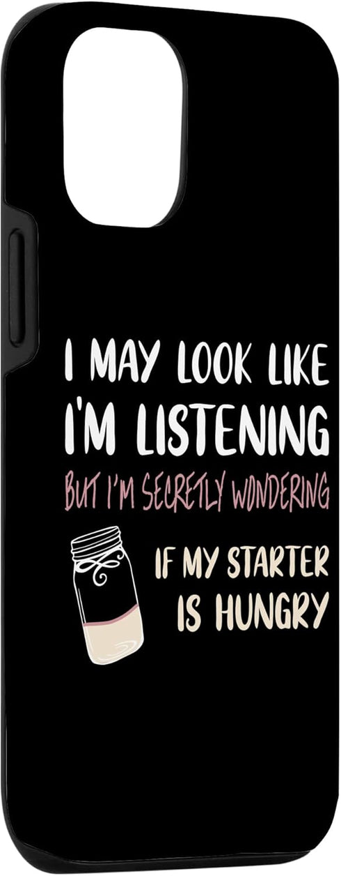 iPhone 13 Pro Funny Sourdough Starter Bread Baker Saying, Baking Case...