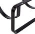 Amazon Basics Tabletop Stackable 4-Bottle Metal Wine Rack, 3.74"D x 15.75"W x 7.87"H, Black...