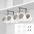Coffee Cup Holder-Mug Hooks Holder for Cabinet,Cup Organizer for Kitchen Cabinets and Storage Handing Coffee Cup Mug Rack for Kitchen Cabinet Orga...