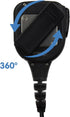 Waterproof Radio Speaker Mic Walkie Talkie Microphone Handheld Shoulder Lapel Mic for Retevis Ailunce HD1 RT29 RT47 RT47V RT48 RT82 RT83 RT87 NR30...