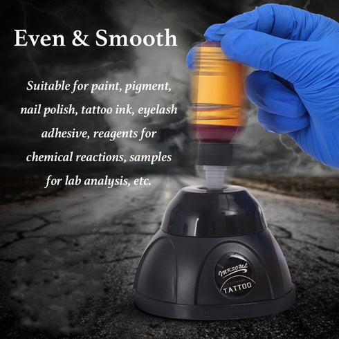 Wireless Mini Vortex Mixer, 5200RPM Tattoo Ink Mixer, Paint Pigment Nail Polish Lacquer Shaker with Auto Touch Switch & Anti-Slip Base, Mixing in ...