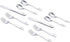 ANNOVA Kids Silverware 10 Pieces Children's Safe Flatware Set Stainless Steel - 4 x Forks, 4 x Dinner Spoons, 2 x Safe Knife Toddler Utensils, Met...