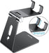 OMOTON Adjustable Cell Phone Stand, C2 Aluminum Desktop Phone Holder Dock Compatible with iPhone 11 Pro Max Xs XR 8 Plus 7 6, Samsung Galaxy, Goog...