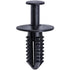 Rexka 25pcs Fender Liner Wheelhouse Liner Splash Shield Under Cover Bumper Cover Rivet Push Type Retainer Clip Fasteners for Mercedes Benz 124-990...