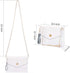 Transparent Clutch Clear Purse Crossbody Shoulder Bags Stadium Approved Bags...