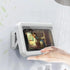Waterproof Shower Phone Holder | Shower Phone Holder with 360°Rotation | Upgraded Adjustable Wall Mounted Phone Holder Phone Stand Waterproof Case...