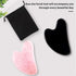 Gua Sha Facial Tools 2 Pack, Natural Jade Guasha Tool for Face,Double Chin & Jawline, Gua Sha Stone Self-Skin Care Face Stone Gua Sha tools for Wo...