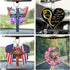 Butterfly Sunflower Letters Cross Car Pendant Car Hanging ornaments Car Mirror Hanging Accessories Christian Cross Rearview Mirror Accessories Car...