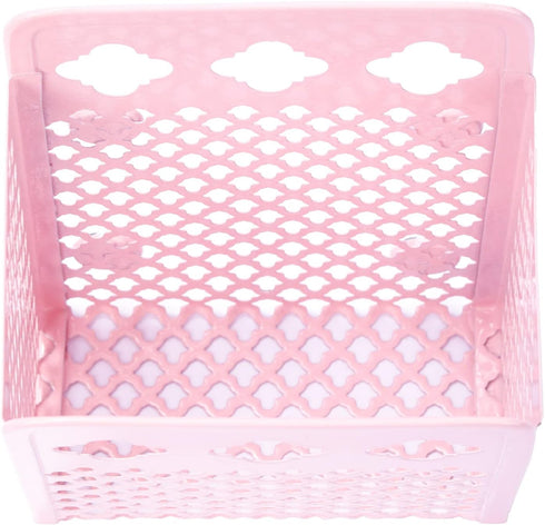 Magnetic Pencil Holder - Magnetic Locker Organizer, 1 Pack Pen Holder Locker Accessories for School and Office (1 Basket Pink)...