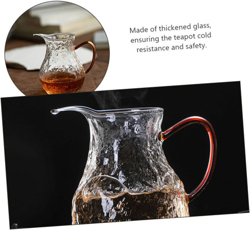Loose Leaf Tea Maker Clear Kettle Tea Pots Kettle for Tea Glass Glass Loose Leaf Tea Kettle Clear Teapot Tea Infuser Pot Tea Maker for Loose Leaf ...
