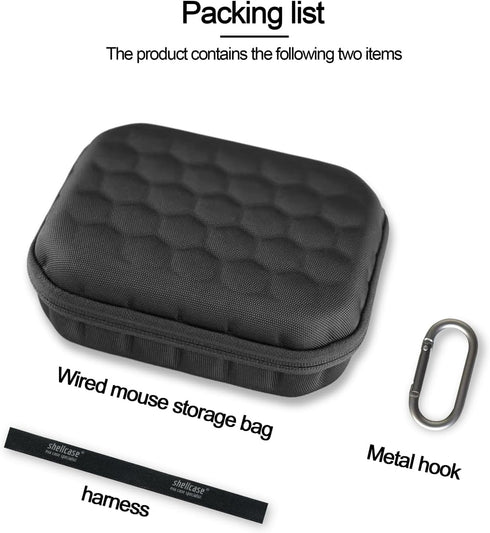 Gaming Mouse Hard Case for Razer Viper V3 Pro/Viper V2 Pro Wireless Wired Gaming Razer Mouse...