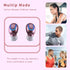 True Wireless Earbuds for Small Ears, Bluetooth Headphones 48h Playtime IPX7 Waterproof Sport Headphones in-Ear, with Mic Noise Cancelling for iPh...