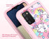 Compatible with Samsung Galaxy A02S, Cute Unicorn Pink Pattern Dual Layer Heavy Duty Shockproof Shockproof Defender Transparent Bumper Back Cover ...