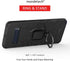 for Samsung Galaxy S10 Case with Screen Protector, Slim Tough Drop Protection with Ring Stand, Magnetic Holder Compatible, Tempered Glass Film, Ou...