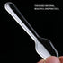 500 Pcs Disposable Clear Plastic Mini Spoon Best for Jelly Pudding Yogurt Ice Cream Desert Cake Appetizer Party...