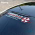 Umbrella Corporation Car Window Decals Auto Residen t Evi l Biohazard Vinyl Stickers for Car Motorcycle Truck Wall Laptop 1 Pair(Style I-white-19....