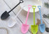 100 PCS Disposable Mini Shovel Shape Spoons, Colorful Plastic Ice Cream Shovel Spoon for Dessert Pudding Yogurt Sugar (4.8 Inch, 5 Color)...