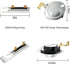 3387134 Cycling Thermostat 3392519 Dryer Thermal Fuse 3977767 High-Limit Thermostat 3977393 Cut-Off Switch - Fit for Whirlpool Ken.More May.tag Dryer Parts