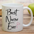 Retreez Funny Mug - Best Nurse Ever 11 Oz Ceramic Coffee Mugs - Funny, Sarcasm, Inspirational, Motivational graduation birthday gifts for friends,...