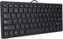 Demeras Ultra-Thin Wired Keyboard Portable Mini Spanish Keyboard USB Interface 78 Sensitive Keys for Desktop Computer...