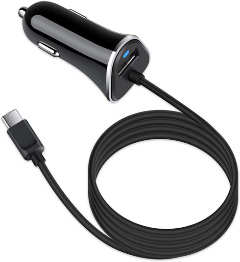 3.4A Fast Charging Car Adapter for Samsung Galaxy A23 5G A14 A13 5G S21 FE S23 Z Fold 4 A04S S22 A03s A52 A32 S20 Note 21,Google Pixel 7 Pro 6a,Mo...