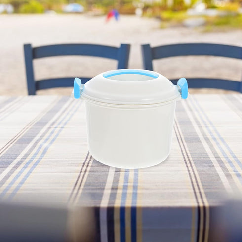 Microwave Rice Steamer Rice Cooker Double vent design, convenient for steam discharge, without generating air pressure. Rice Cooker Small Microwav...