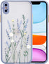 Ownest Compatible with iPhone X/XS Case for Clear Flowers Pattern Frosted PC Back 3D Floral Girls Woman and Soft TPU Bumper Protective Silicone Sl...