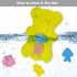 HALLO Soft Infant Bath Sponge Skid Proof Baby Bath Mat Newborn Odor Free (Yellow)...