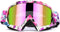 JAMIEWIN Motocross Goggles - ATV Dirt Bike Motorcycle UTV MX Offroad Riding Goggles with Anti UV, Dustproof, Anti Fog Lenses for Men, Women, Youth...