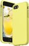 SURPHY Designed for iPhone SE Case, iPhone 8 Case, iPhone 7 Case, Liquid Silicone Phone Case for iPhone se 3rd 2nd SE 2022 SE 2020, Yellow...