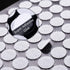 JANYUN 2016pcs 2/5" 10mm Self Adhesive Dots Tape Diameter Sticky Back Dots Hook and Loop with Sticky Glue Tapes White for School, Classroom, Offic...