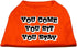 Pet Dog & Cat Shirt Screen Printed, You Come, You Sit, You Stay Bright Pink 2XL (20-25 lbs.)...
