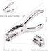 300 Pieces 3/4 Inch Paper Fasteners Small Round Metal Brads with Hole Punch for Scrapbooking Crafts Making DIY (Silver)...