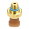 Motoforti Engine Oil Pressure Sensor, Oil Pressure Switch, Plastic, 4921493, Glod Tone Brown...