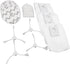 Sweeping Robot Accessories Vacuum Cleaner Replacement Compatible for Roidmi EVA SDJ06RM Sweeping, Include 4 Dust Bag, 4 Filters, 4 Side Brush and ...