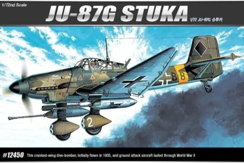 Academy JU87G-1 Stuka "Tank Buster" Model Kit...