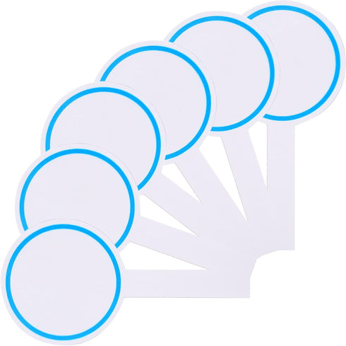 Dry Erase Paddle Board Dry Erase Answer Paddles 6Pcs Handheld Double Sided Paddles Mini White Boards Small White Board Dry Erase Signs for Classro...