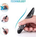 lychee Wireless Optical Pocket Pen Mouse, 2.4GHZ USB Wireless Optical Pen Mouse 800/1200/1600 DPI Adjustable Handwriting Mini Air Mouse Mice for P...